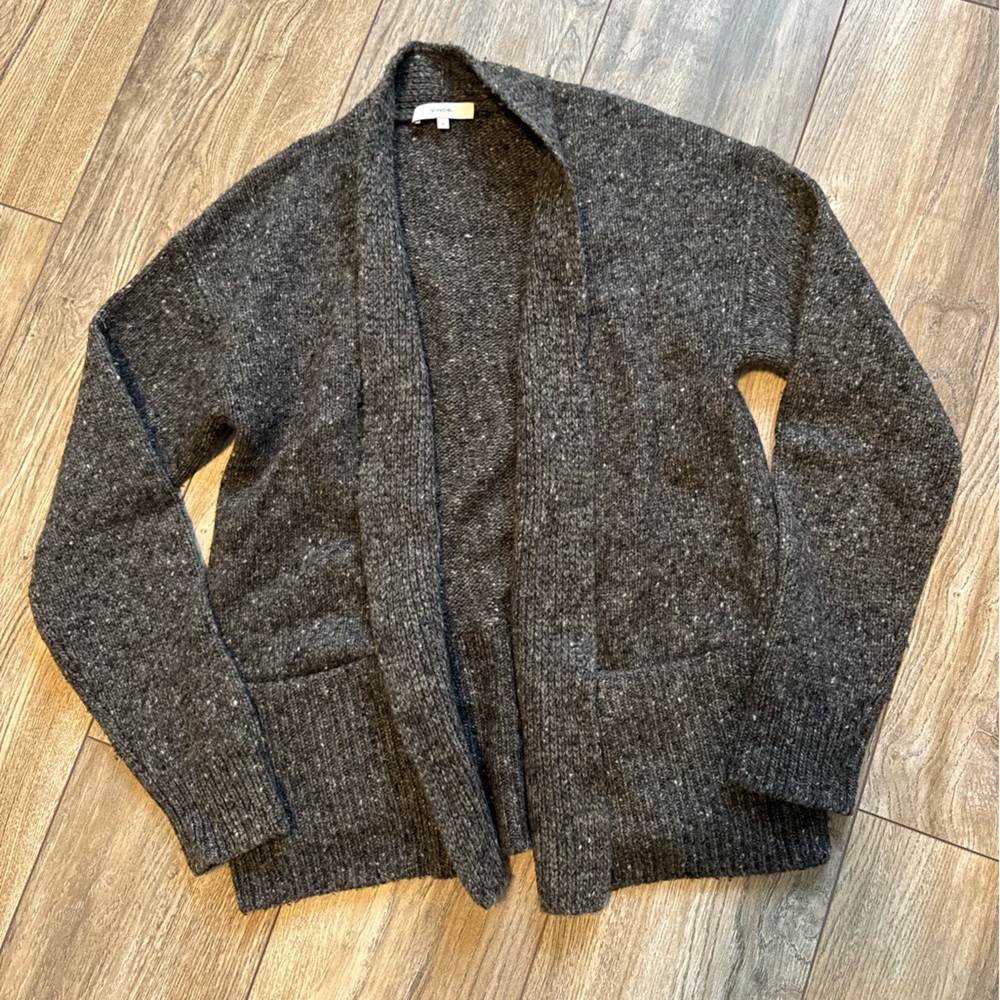 Vince Charcoal Knit Sweater